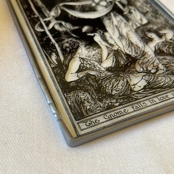 Art Nouveau style glass display part panel 6” x 4” Women - Picture 5 of 5